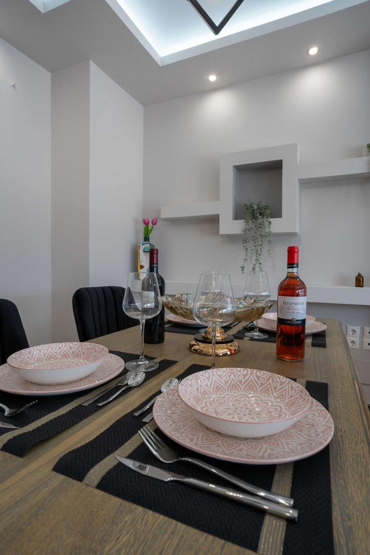 Sitia Panoramic Penthouse - Close To Sandy Beach - Private Parking Kültér fotó